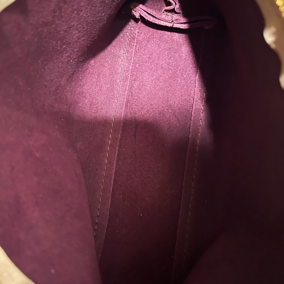 Portland Leather Plum Pouch - Picture 2 of 5